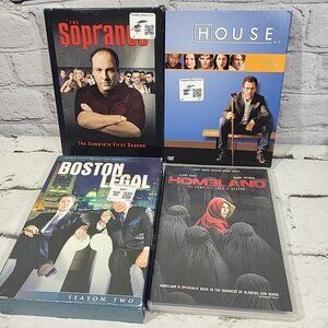 Sopranos House Boston Legal Homeland Television Seasons‎ On DVD Drama Lot